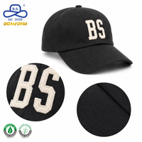Casquette de baseball rayée 6 panneaux en coton 3D avec logo brodé personnalisé pour homme, sport et plein air, faible MOQ, usine BSCI