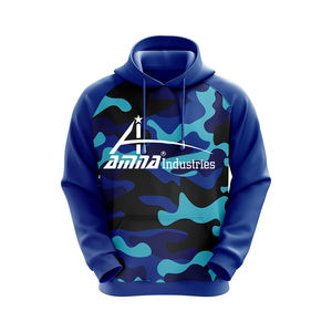 Sudaderas con capucha para hombre, impresión por sublimación en 3D, poliéster, hecho con OEM - Product Image 2