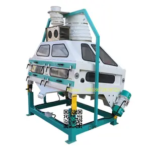 TQSFa80优质碾米机吸力重力分级小麦去污机和石匠机4-6吨/小时