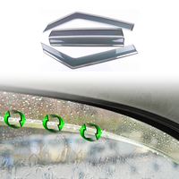 Nuevo Diseño, 4 Piezas, Visores de Ventana, Protectores de Lluvia, Deflectores de Ventana Adhesivos para Accesorios BAIC BJ30