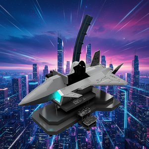 Simulateur de course <span class=keywords><strong>VR</strong></span> 9D, cinéma volant, console de jeu <span class=keywords><strong>VR</strong></span>, PS5, simulateur de vol commercial en acier, jeu <span class=keywords><strong>VR</strong></span> - Product Image 1