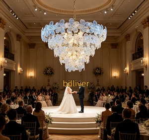 Nouveau lustre en cristal acrylique pour mariage, festival, auditorium, décoration de salle de mariage, décoration de scène, <span class=keywords><strong>lampe</strong></span> de plafond - Product Image 5