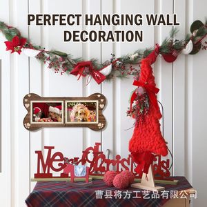 Cross-border Christmas wooden <b>photo</b> <b>frame</b> cat keepsake pet supplies living room bedroom desktop keepsake <b>photo</b> <b>frame</b> - Product Image 4