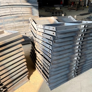 قوالب صب الخرسانة الصناعية عالية الجودة من ياوكون، قوالب فولاذية متينة قابلة لإعادة الاستخدام مخصصة للمباني العالية - Product Image 6