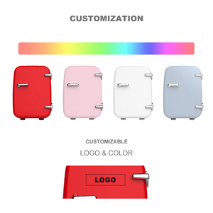 Mini refrigerador portátil de 4 litros para oficina y hogar, <span class=keywords><strong>nevera</strong></span> <span class=keywords><strong>pequeña</strong></span> de 4l, promoción, venta al por mayor, China - Product Image 2