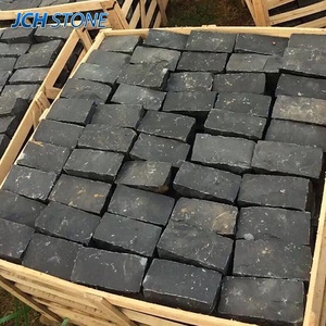 Cubos de Piedra de Basalto Negro Natural, Ladrillos, Adoquines, Pavimento para Caminos, Entradas y Calzadas - Product Image 4