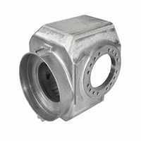 Pièces et composants en aluminium A380 moulés sous pression sur mesure pour les applications industrielles de la machinerie de réfrigération de la chaîne du froid