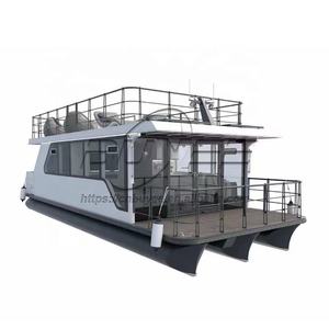 Maison mobile moderne sur l'eau ponton hangar à bateaux petites maisons flottantes petite maison bateau Offre Spéciale - Product Image 6