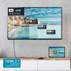 Người bán hàng tốt nhất 8K Cáp <span class=keywords><strong>HDMI</strong></span> 2.1 48gbps siêu tốc độ cao <span class=keywords><strong>HDMI</strong></span> kabel 4k 120Hz 8K 60Hz 2 Meter 10 Meter 25 Meter cho ps5 - Product Image 5