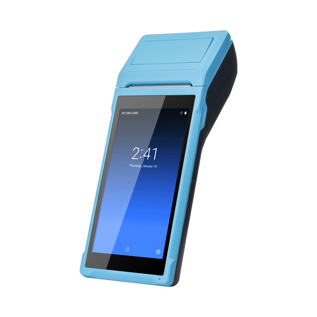 Micro Mobile Q2 Q6 Android Handheld Mobile Pos System With Thermal Printer and Card Reader Nfc Ic Magnetic Card Pos