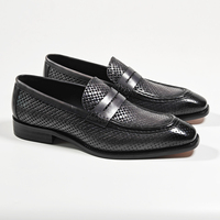 Hochwertige Herren-Lederloafer Premium Gewebte Business-Büro-Herrenschuhe Party-Hochzeit Luxus Maßgefertigte Schuhe für Männer