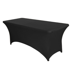 Hotel outdoor garden plastic table cover wedding decoration banquet party