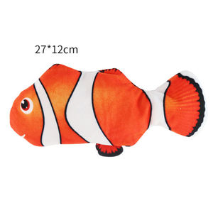 ของเล่นปลาอิเล็กทรอนิกส์ Kingtale แบบเคลื่อนไหวได้ ของเล่นปลาอิเล็กทรอนิกส์สำหรับแมว ชาร์จผ่าน USB แบบพลิกได้ - Product Image 4