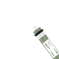 Système de traitement d'eau par osmose inverse électrique 100 GPD avec filtre à membrane, surveillance TDS, durée de vie du filtre de 12 mois, RO de comptoir pour