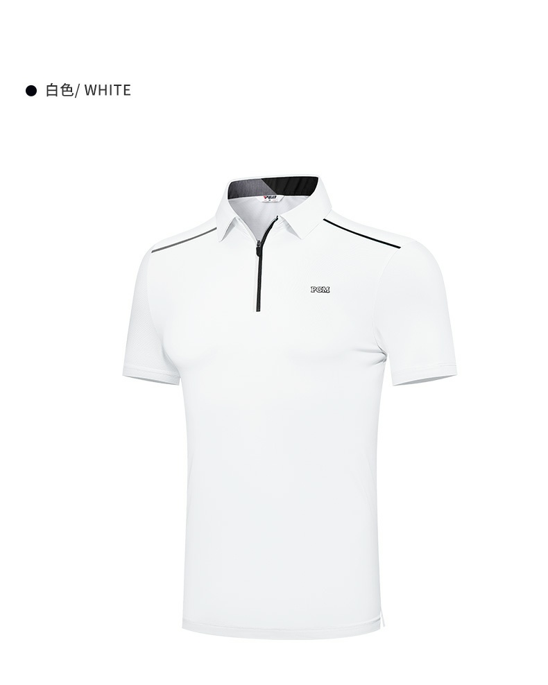 PGM YF574 custom golf quarter zip pullover men tshirts summer clothes