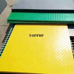 Panneau de grille en fibre de verre moulé FRP GRP recouvert de fibre de verre - Product Image 2