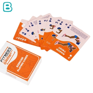 Chất lượng cao tùy chỉnh thể thao hành động chơi thẻ giấy không thấm nước THẺ FLASH với hộp lưu trữ - Product Image 4