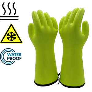 Guantes de pesca de campo petrolífero térmico impreso, a prueba de frío, calor, impermeable, silicona, forrada casimera cálida para campo petrolífero, otros - Product Image 2