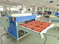 Nouvelle presse à chaud pneumatique automatique à plateau plat Ayf personnalisée 1*1.2m double station AC 220V garantie 1 an pour tasses, t-shirts, casquettes