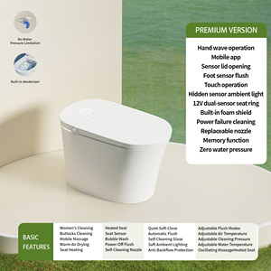 Toilette intelligente avancée avec fonctions de bidet, siège chauffant et télécommande pour une propreté accrue OTS40-4 Toilette intelligente murale - Product Image 3