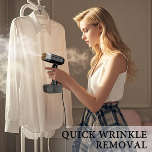 Vaporizador de Ropa Vertical Eléctrico Profesional de 5 Velocidades Ajustables, Plancha de Vapor Portátil Plegable para Uso Doméstico y Hotelero - Product Image 4