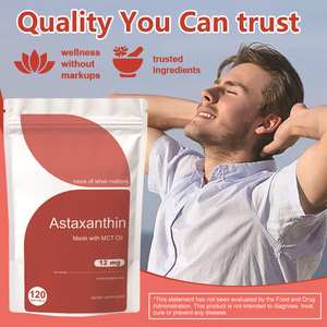 Cápsulas Blandas de Astaxantina OEM en Oferta, Hechas con Aceite MCT, 12 mg de Alta Concentración, Microalgas Frescas, Suplementos Naturales Diarios de Astaxantina - Product Image 4