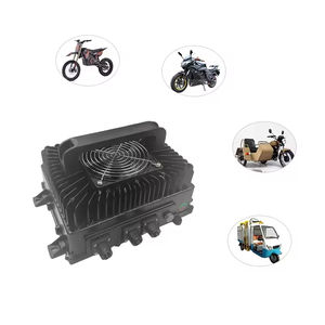 <span class=keywords><strong>Chargeur</strong></span> de batterie portable rapide au lithium LiFePO4 2 kW IP67 étanche avec entrée CC industrielle pour vélo électrique, tension réglable - Product Image 1