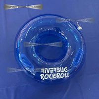Durable unique/double tube gonflable de natation tube aquatique pour parc aquatique toboggan pour le plaisir