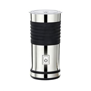 Mousseur à lait automatique portable blanc de qualité alimentaire 4-en-1, mini mousseur à lait électrique noir avec réglage de mousse chaude et froide - Product Image 2