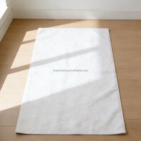 Serviettes de bain en coton de luxe, broderie personnalisée, logo personnalisé, légères, respirantes, séchage rapide, douces, lisses, hôtel, 140x73cm, blanc/personnalisé