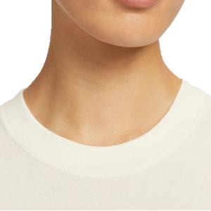 T-shirt pour femme à manches courtes avec logo personnalisable, couleur unie, grande taille, pour l'été - Product Image 3