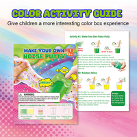 STEAM Éducatif DIY Artisanat Créez Votre Propre Slime Putty Ensembles de Slime Amusants Jouet Anti-Stress Cadeau de Fête d'Anniversaire pour Enfants