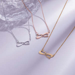 Collar con Colgante de Acero Inoxidable Chapado en Oro con Diseño Islámico de Caligrafía Árabe de Alá, Joyería al por Mayor - Product Image 1