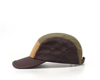 Casquette de camping personnalisée 5 panneaux, séchage rapide, hydrofuge, respirante, avec œillets, pour trekking, camping, randonnée, escalade, unisexe