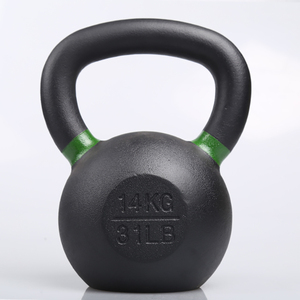 Ketlebell Ketlebell personnalisé de 8kg en usine professionnelle Kettelbell de 14 Kg Kettlebell en fonte enduite de poudre à vendre - Product Image 3