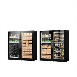Nuevo Producto 2026: Refrigerador de Vino y Licores con Puerta de Vidrio para el Hogar, Enfriador de Vino Tinto y Blanco, Humidor para Cigarros - Product Image 4