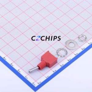 1AS1T1B1M2QES-5 Toggle Switch Through hole Component (THT) Switch Single Pole Double Throw 300000 Cylindrical Knob PC Pin - Product Image 2