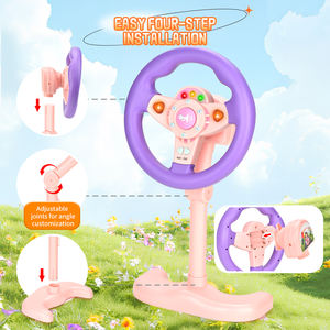 <span class=keywords><strong>Volante</strong></span> de pie <span class=keywords><strong>interactivo</strong></span> WYL de juguete <span class=keywords><strong>para</strong></span> más de 3 años, simulación educativa temprana, juguete de dibujos animados, <span class=keywords><strong>volante</strong></span> de coche <span class=keywords><strong>para</strong></span> bebé - Product Image 4