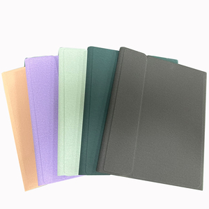 Syx 2018 sáu thế hệ ipad 9.7 Pro Nhiều màu TPU bìa sau & vỏ phẳng da tay áo Ba bên Stick trường hợp máy tính bảng - Product Image 2