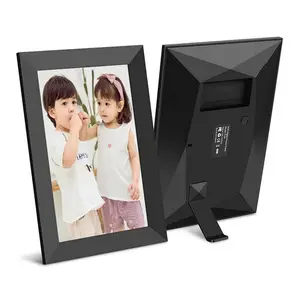 Picture Frame Digital Inteligente Tela Sensível Ao Toque IPS de 10 Polegadas Compartilhar Fotos Vídeos Wifi Digital Photo Frame