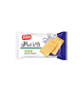 Venta caliente crema crujiente galletas de oblea sin azúcar superventas galletas de soda galleta patrón Rectangular nuevas galletas - Product Image 3