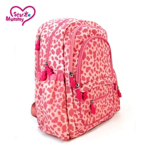 กระเป๋าเป้สะพายหลังสำหรับคุณแม่เดินทางใส่ผ้าอ้อมเด็ก ผลิตในเวียดนาม ทำจากผ้าไนลอนโพลีเอสเตอร์แบบเย็บติดกัน พร้อมกระเป๋าใส่ผ้าเช็ดทำความสะอาดและแผ่นรองเปลี่ยนผ้าอ้อม รุ่น SR-M-001 2026 - Product Image 2