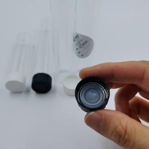 Tube en PET transparent de qualité alimentaire avec <span class=keywords><strong>bouchon</strong></span> à vis, tube à essai en plastique pour le stockage de bonbons, de sels de <span class=keywords><strong>bain</strong></span> et d'herbes - Product Image 3