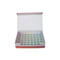 Boîte cadeau d'emballage magnétique de vernis à ongles en papier de carton de luxe de qualité supérieure avec logo personnalisé en gros