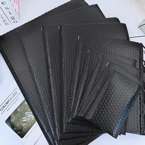 <span class=keywords><strong>Enveloppe</strong></span> en plastique noire avec logo personnalisé, rembourrée, pour l'expédition postale, sac d'emballage pour courrier, sac polyvalent pour envoi postal, sac à bulles - Product Image 5