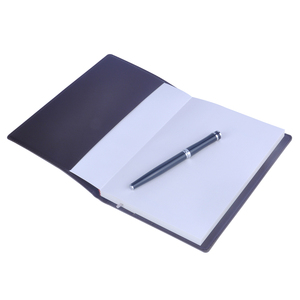 Chất lượng cao điều hành A5 Kích thước PU da máy tính xách tay với chữ ký bút và thẻ trường hợp - Product Image 5