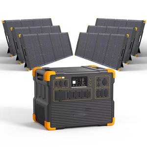 สถานีไฟฟ้าพกพา SuAnKin E3600LFP 3000W 7200W 30000wh พร้อมแบตเตอรี่เสริมแบบขยายได้ ระบบจ่ายไฟพลังงานแสงอาทิตย์ - Product Image 2