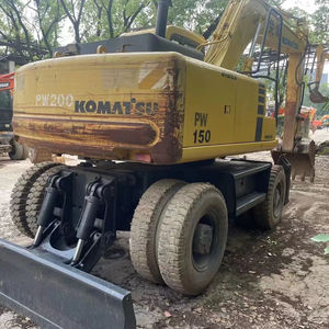 High Quality Used <b>Wheel</b> <b>Excavator</b> Komatsu PW150 <b>Wheel</b> Digger Second-hand Komatsu - Product Image 3