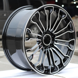 Nuevo Diseño Clásico Personalizado, Ruedas Forjadas de Aluminio 6061 de 16-26 Pulgadas, 35mm-40mm-30mm-25mm-20mm ET, Negro Brillante, Ajuste Universal - Product Image 2