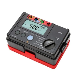 New Multifunctional Red & Grey Electrical Installation <b>Tester</b> with 1.5V LR6 <b>Battery</b> (6x) UNIT UT526 - Product Image 2